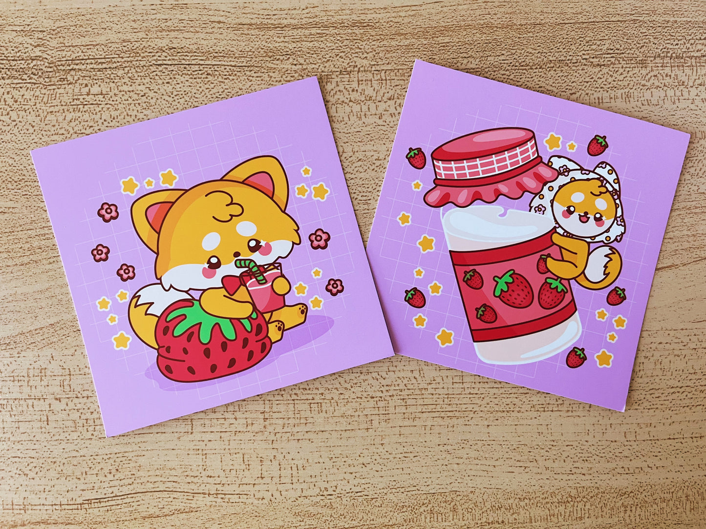 “Strawberry Milk of My Dreams” Art Print